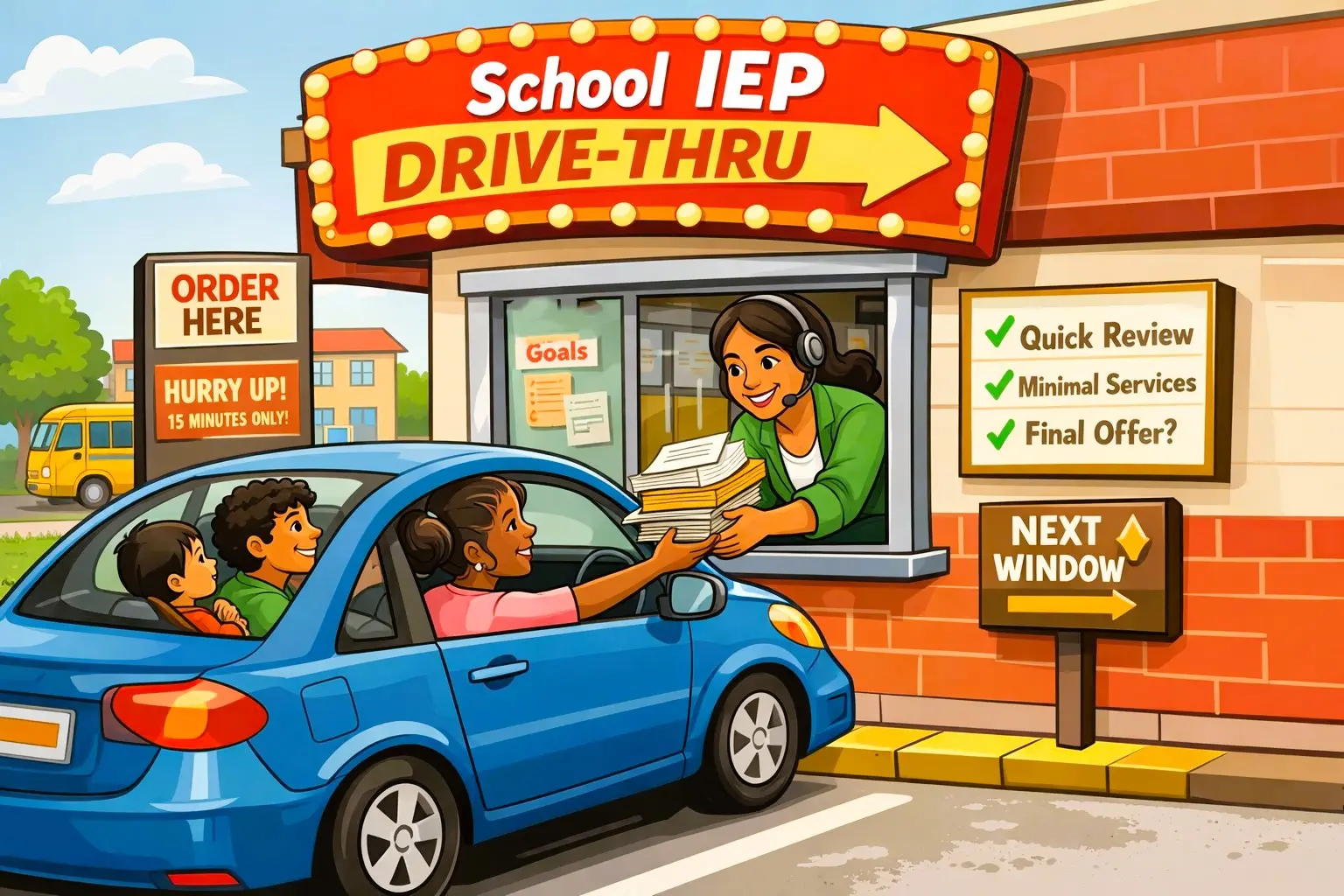 ADAMS ESQ - Drive-Thru IEP Meeting